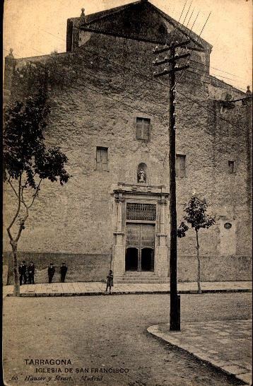 Església de Sant Francesc (sense la rossassa) 1910