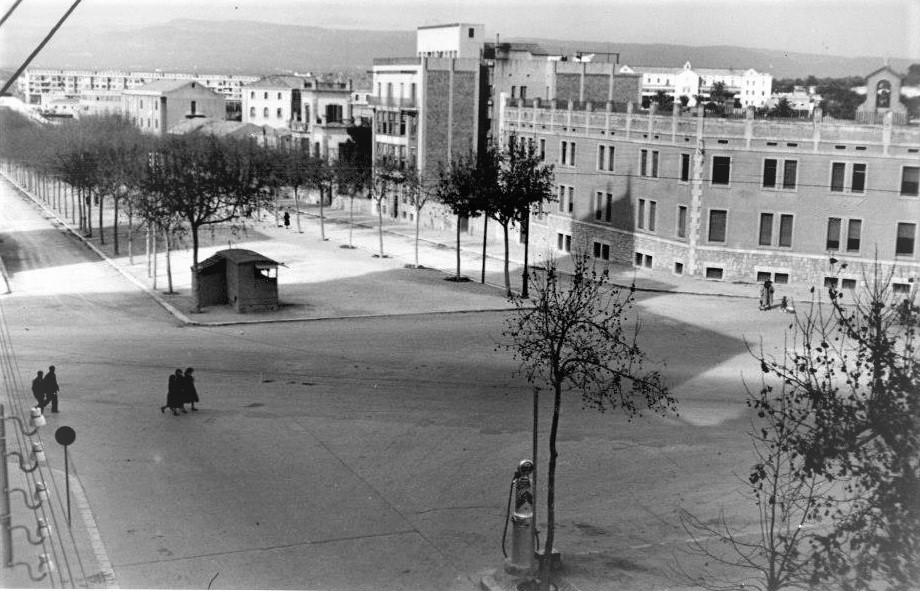 Cruïlla Rambla Nova, Ramon y Cajal, Conde Vallellano (1954)