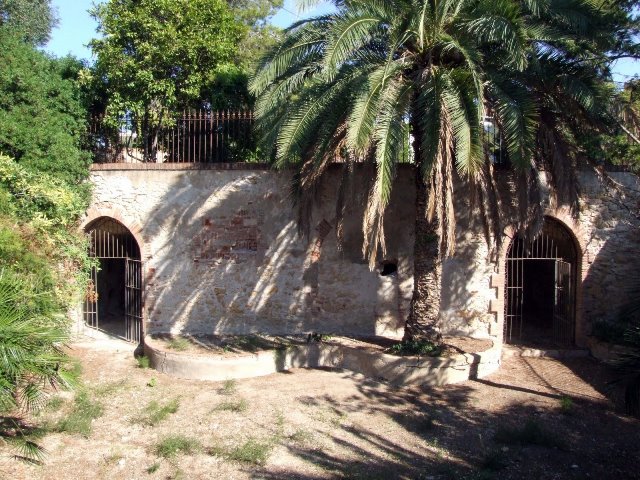 Cementiri dels Jans. Jardí interior