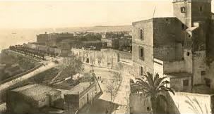 Vista del Passeig de Sant Antoni, Torre de Pilats i Passeig de les Palmeres