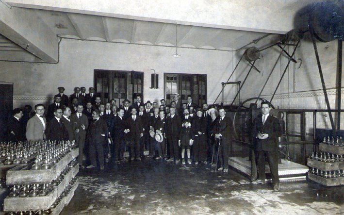Inauguració de la nova fàbrica Blandinieres 30 setembre 1925