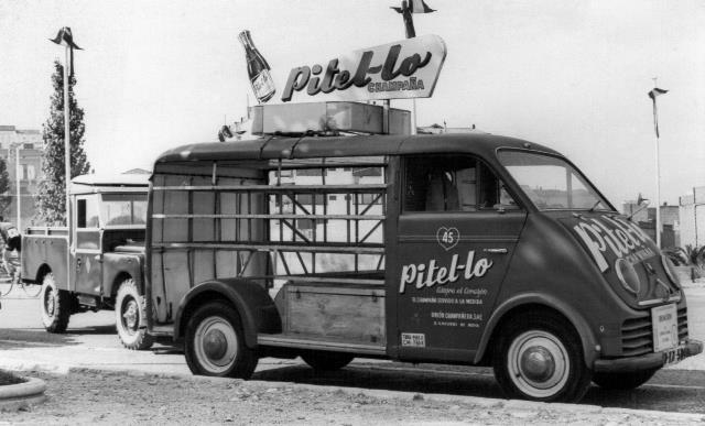 DKW caravana publicitària per les curses ciclistes 1960