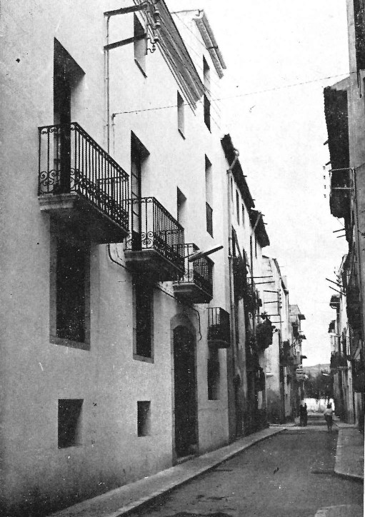 Casa on va néixer Vidal i Barraquer (carrer Vidal i Barraquer a Cambrils)