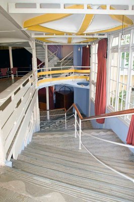 Escales d'accés a la platea